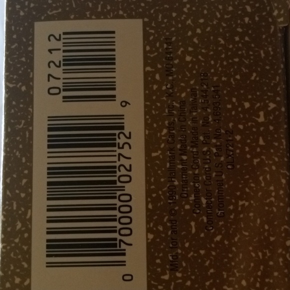 Vintage 1990 Hallmark Lighted  Ornament Partridges in a Pear NIB - Picture 9 of 12